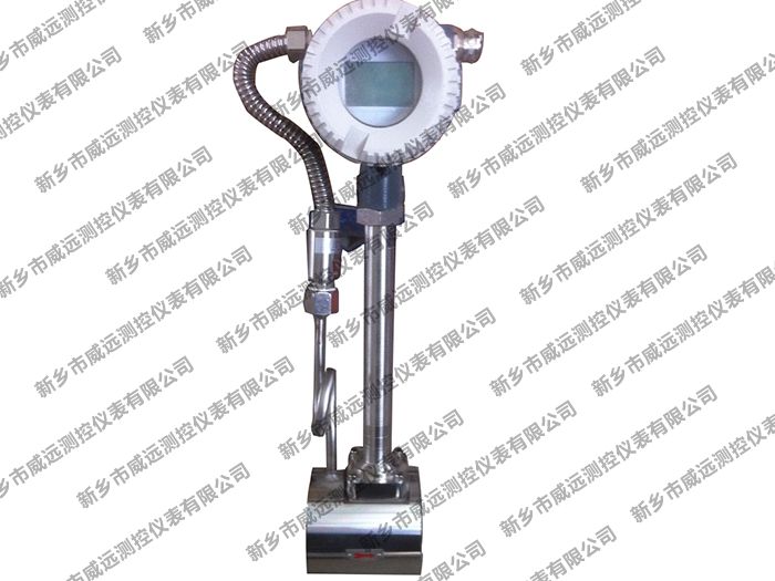 一體顯示溫壓補償渦街流量計